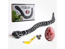 Primerox brinquedo de Cobra Rc com Língua Retrátil e Cauda Balançante, Cobra Assustadora Usb Recarregável