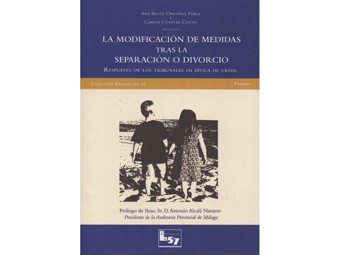 Livro Modificacion De Medidas Tras La Separacion O Divorcio de Ana B Ordoñez Perez (Espanhol)