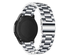Bracelete Aço Inoxidável Adaptável Prateado para Xiaomi Mibro X1