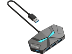 Hub Usb 3.0 De 7 Portas Com Transmissão Alta Velocidade 5 Gbps E