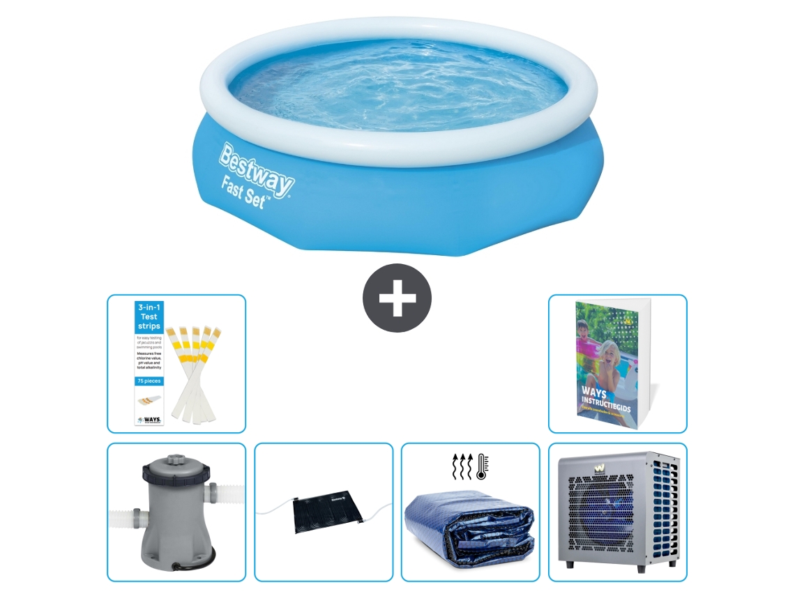Bestway Piscina Bestway Fast Set Redonda - 305x76 Cm - 7-peças S216