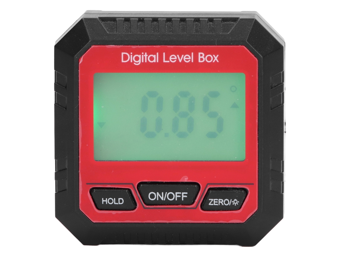Inclinômetro digital (com relatórios CE+EMC, atração magnética, medição de 4×90°)