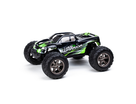 BLACKZON Warrior 1/12Th 2Wd Electric Monster Truck Green 540075