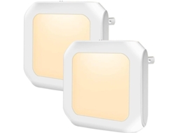 Luz Noturna com Sensor, Brilho Ajustável e Luz Direcional BRILVIBERA