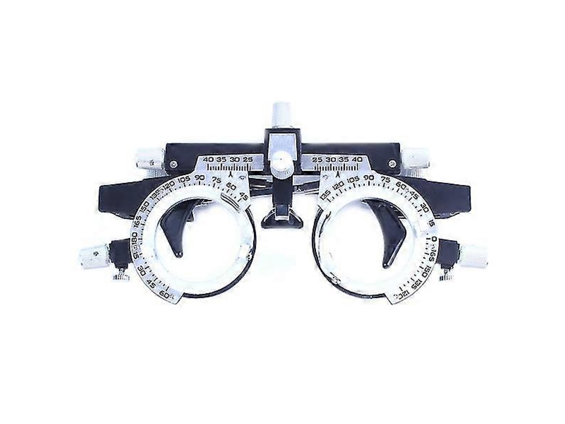 Moldura De Lentes De Teste Óptico Para Exame De Visão E Oftalmologia