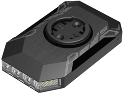Farol De Bicicleta 350 Lúmens Com Bateria Externa 4000 Mah,