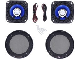 Alto Falante Coaxial Universal Para Carro, 1par De Tweeters 5, 5 Polegadas E 12v De Alcance Total Para Áudio Estéreo