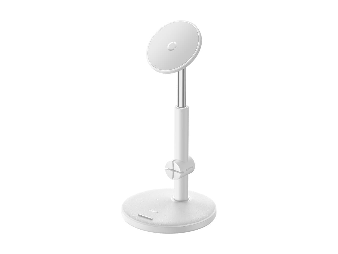 Suporte Magnético Magpro Para Celular E Tablet, Branco_mgf