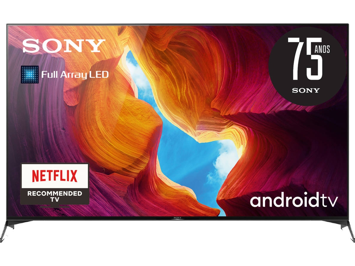 TV SONY KD-75XH9505 (LED - 75'' - 189 cm - 4K Ultra HD - Smart TV)