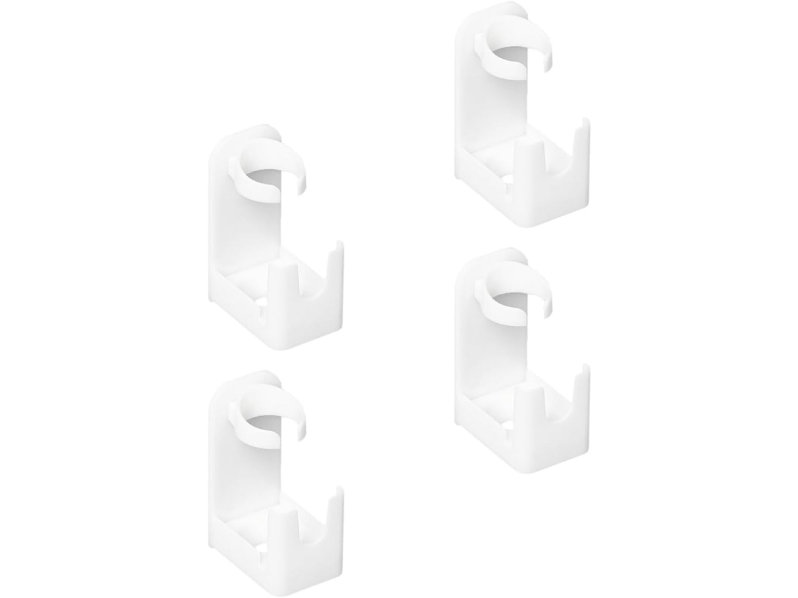 Kit De 36 Argolas Para Cortina, Ideais Para Banheiro E Quarto. Feitas Em Aço Inoxidável, Com Diâmetro Interno De 35,2