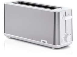 Torradeira BRAUN Purshine HT1610WH (Outlet Grade A - 900 W - 1 Abertura)