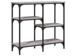 Console Table, Console Tables Vidaxl Cinzeto Madeira Processada (n/a)