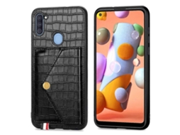 Capa Para Celular Samsung Galaxy A11 Com Estampa De Crocodilo, Formato De Envelope, Com Ímã E Função De Suporte.