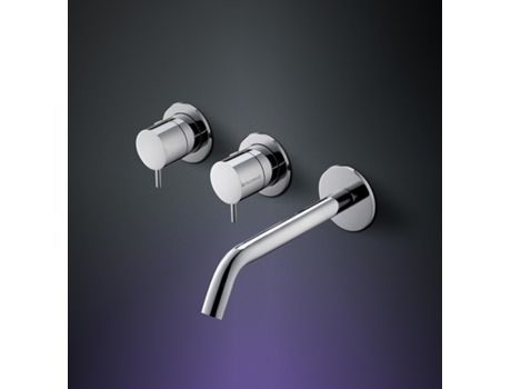 Misturadora de Banheira de Parede Cromada Dtbapd2.4Cr Drop By PADIMAT