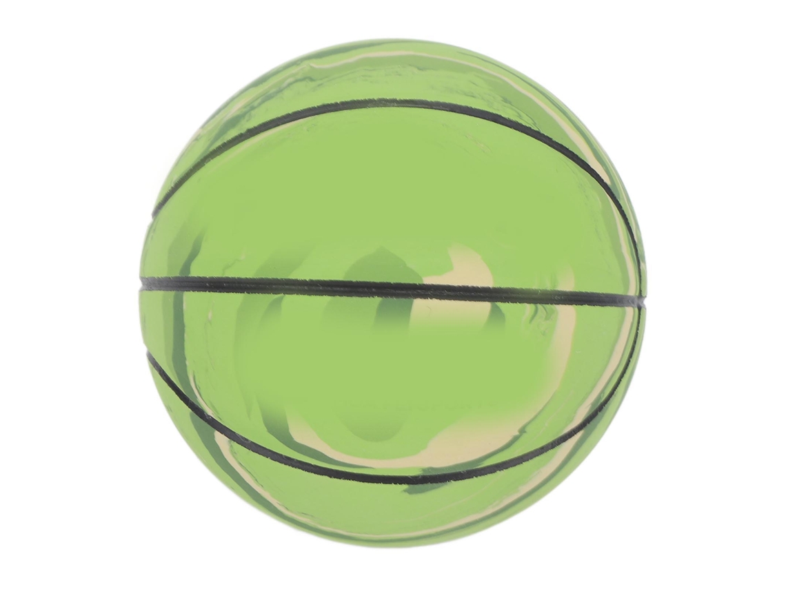 Bola De Basquete Miniatura De Borracha Para Stress Relief Brinquedo Para Crianças E Pets Verde