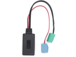 Adaptador de Carro Qiilu, Carro, Mini Iso 6pin 8pin Conector Música Bluetooth 5.0 Cabo Aux para Renault Clio/espace/kangoo/laguna AQUAFORGE