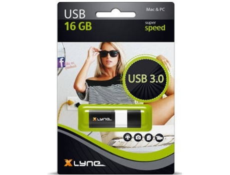 Pen USB XLYNE 16GB USB3.0 Wave