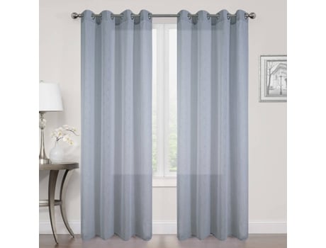 Cortina BEST INTERIOR Aurora (Preto - Poliéster - 140x240 cm)