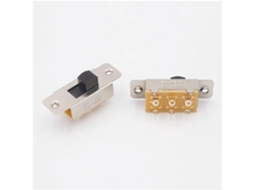 Interruptor Deslizante Ss 22l05, 8mm De Altura, 2 Posições, 2p2t, 6 Pinos, 6a 125v, 3a 250v