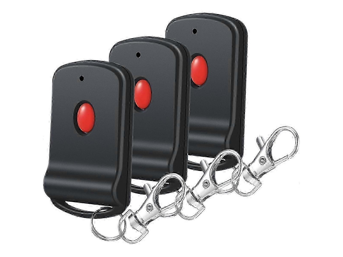 Conjunto de 3 Controles Remotos para Abridor de Porta de Garagem, Transmissor Remoto Portátil para Garagem Com_ozo