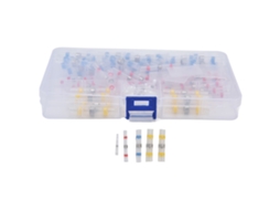 Kit 120pcs Conectores Terminais De Encolhimento Térmico À Prova D`água Com Solda Selada
