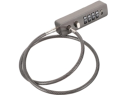 Cadeado De Cabo Com Combinação Ajustável Para Bicicleta, Esqui, Snowboard, Mala E Bagagem. Cadeado De Cabo Com Combinação Ajustável Par Gokoco