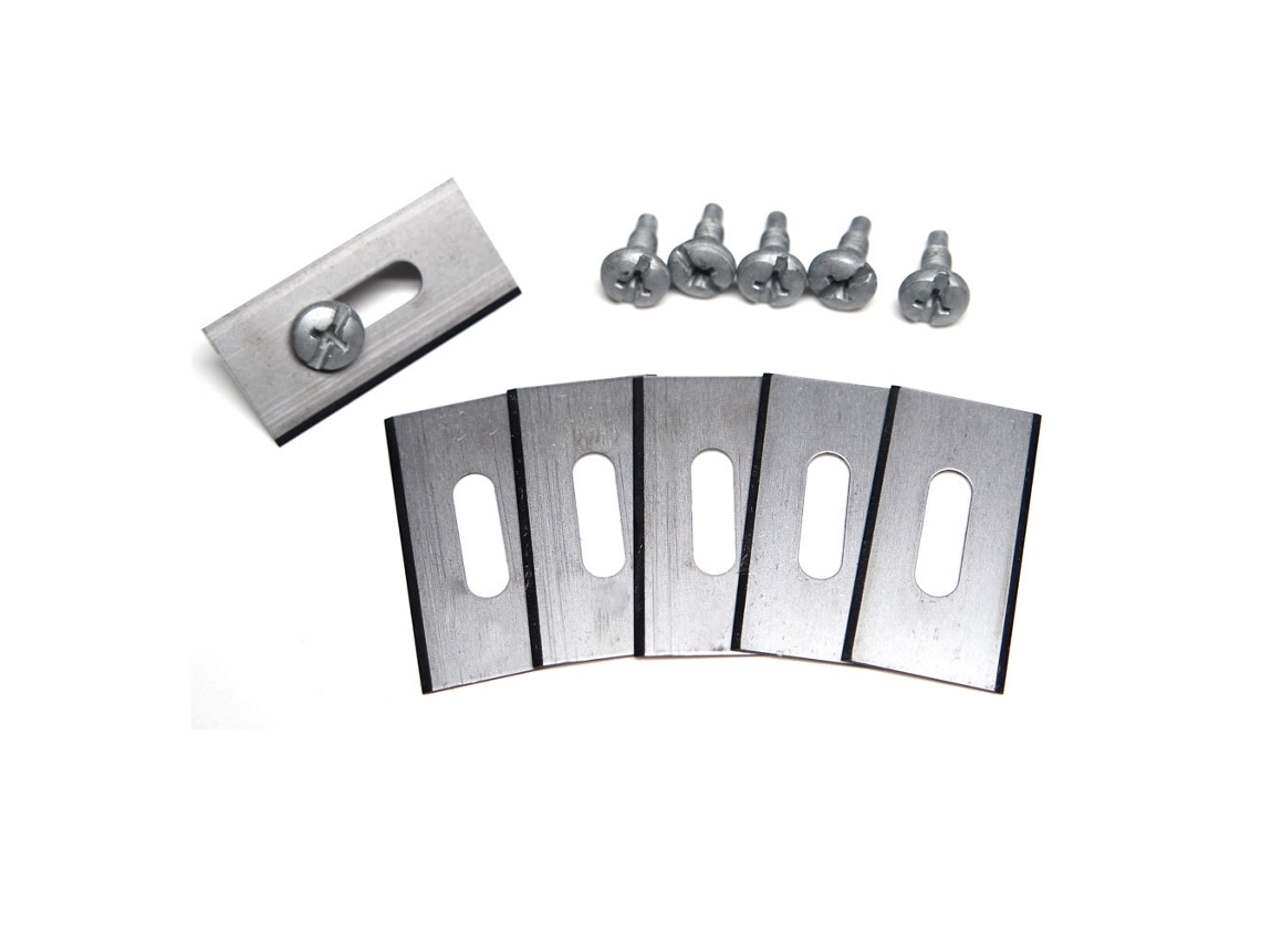 Conjunto De 30 Lâminas De Reposição, Em Aço Inoxidável, Corte Duplo, Compatível Com Husqvarna