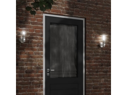 Vidaxl Candeeiro De Parede Exterior Com Sensor Aço Inoxidável Prateado
