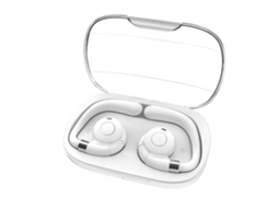 Auriculares Desportivos Sem Fios Bluetooth 5.3 Design Aberto Gancho De Orelha Microfone Para Chamadas Ipx5 Lurelia