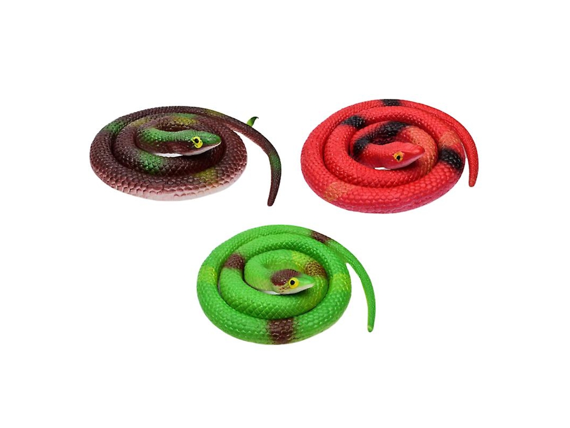 3 Peças De Brinquedo De Cobra De Cabeça Redonda Para Decorações De Halloween Allinless