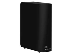 Disco HDD Externo WESTERN DIGITAL Elements (Preto - 6 TB - USB 3.0)