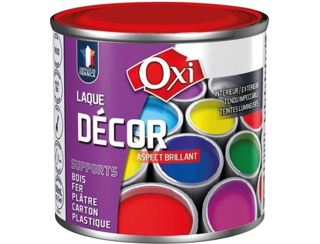 Laca Decorativa 60 Ml Vermelho Papoula Oxi