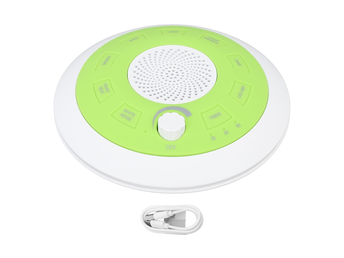 Laxiscreed Máquina De Ruído Branco Portátil Para Viagens Com 8 Sons E Função Timer