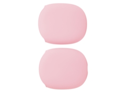 Funda protectora de silicona para auriculares iOS Max resistente al polvo y golpes rosa | S/MARCA