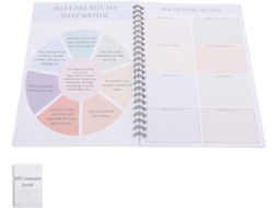 Diário De Gratidão Com Encadernação Em Espiral Para Mulheres – Autocompaixão E Atenção Plena Caderno