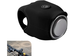Buzina Elétrica Para Bicicleta, Campainha De Silicone Elástica De 120 Db, Buzina De Aviso À Prova D'água Para Bicicleta (preta)