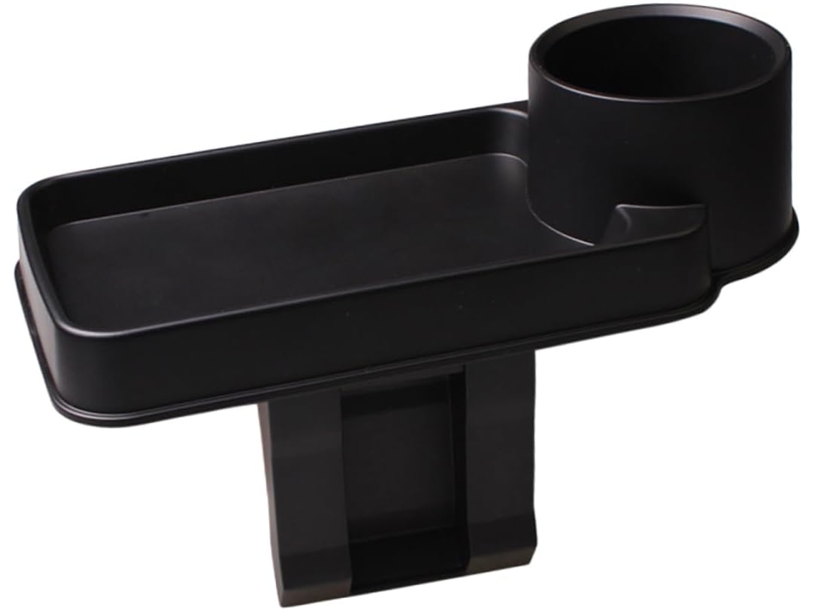 Porta-copos Multifuncional De Plástico Preto Para Carro
