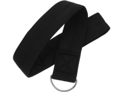 Pulseira de Segurança em Neoprene Preto, Antiderrapante, para Suporte Seguro, CHABERLU