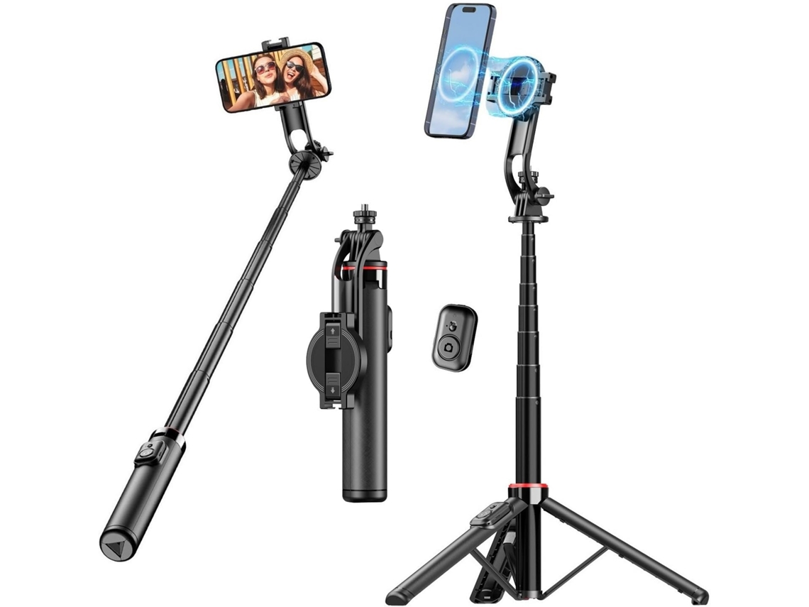 Selfie Stick Tripé Magsafe para Apple  Magnética