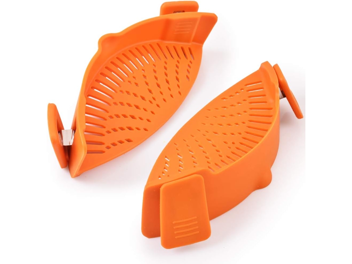 Conjunto De 2 Coadores De Silicone Para Pasta, Compatíveis Com Universa