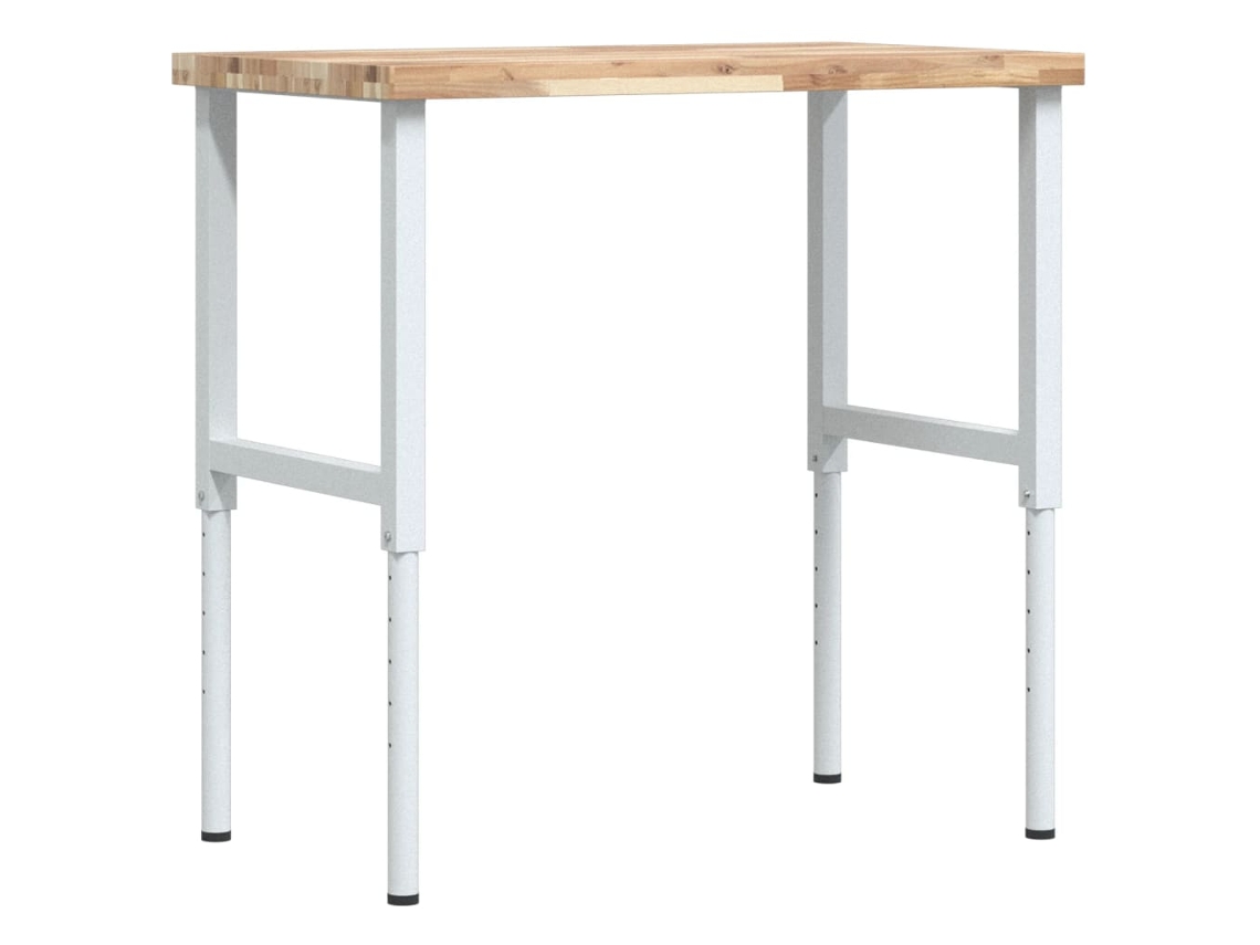 Workbench, Workbenches Vidaxl Marrom Madeira De Acácia (100 X 60 X (73-99.5) Cm)