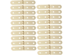 Conjunto De 20 Madeira Vintage Para Caixas Armários E Metal Duráveis À