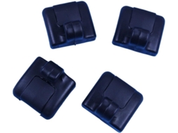 Conjunto De Ganchos Para Persiana Da Porta Traseira 8e0861337, Para Audi A4 B6 B7 Rs4 2001-2008 A3 2004-2013 Rs3 4 Peças