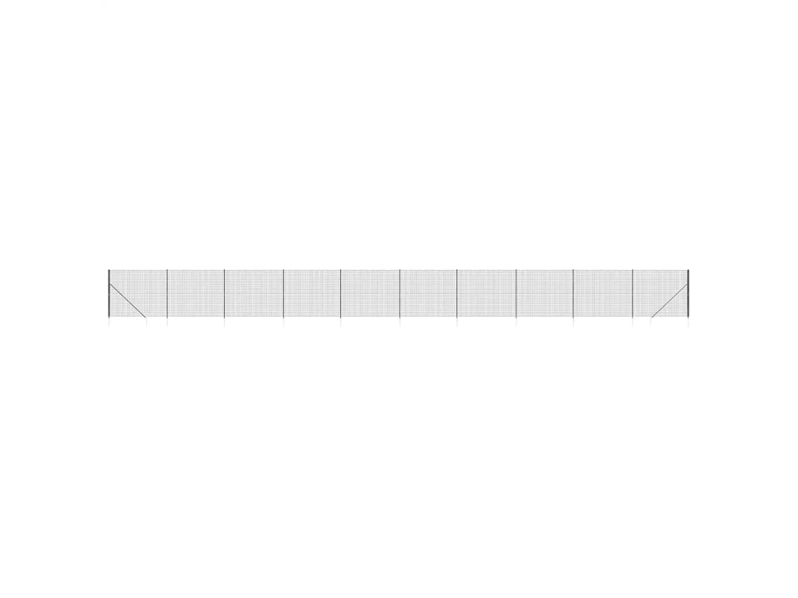 Wire Mesh Fence, Wire Mesh Fences Vidaxl Antracite Aço (2.2 X 25 M)