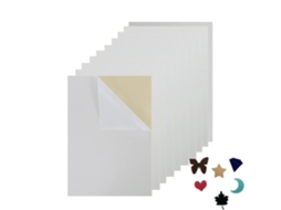Folhas De Feltro Adesivo Para Colar Em Feltro, 10 Folhas De Feltro Adesivo Para Artesanato Em Format Gokoco