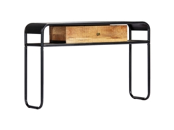 Console Table, Console Tables Vidaxl Marrom Madeira (n/a)