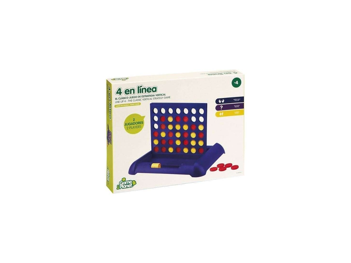 Quatro em Linha GAME PLANET 4897012093573 (Idade Mínima: 4)
