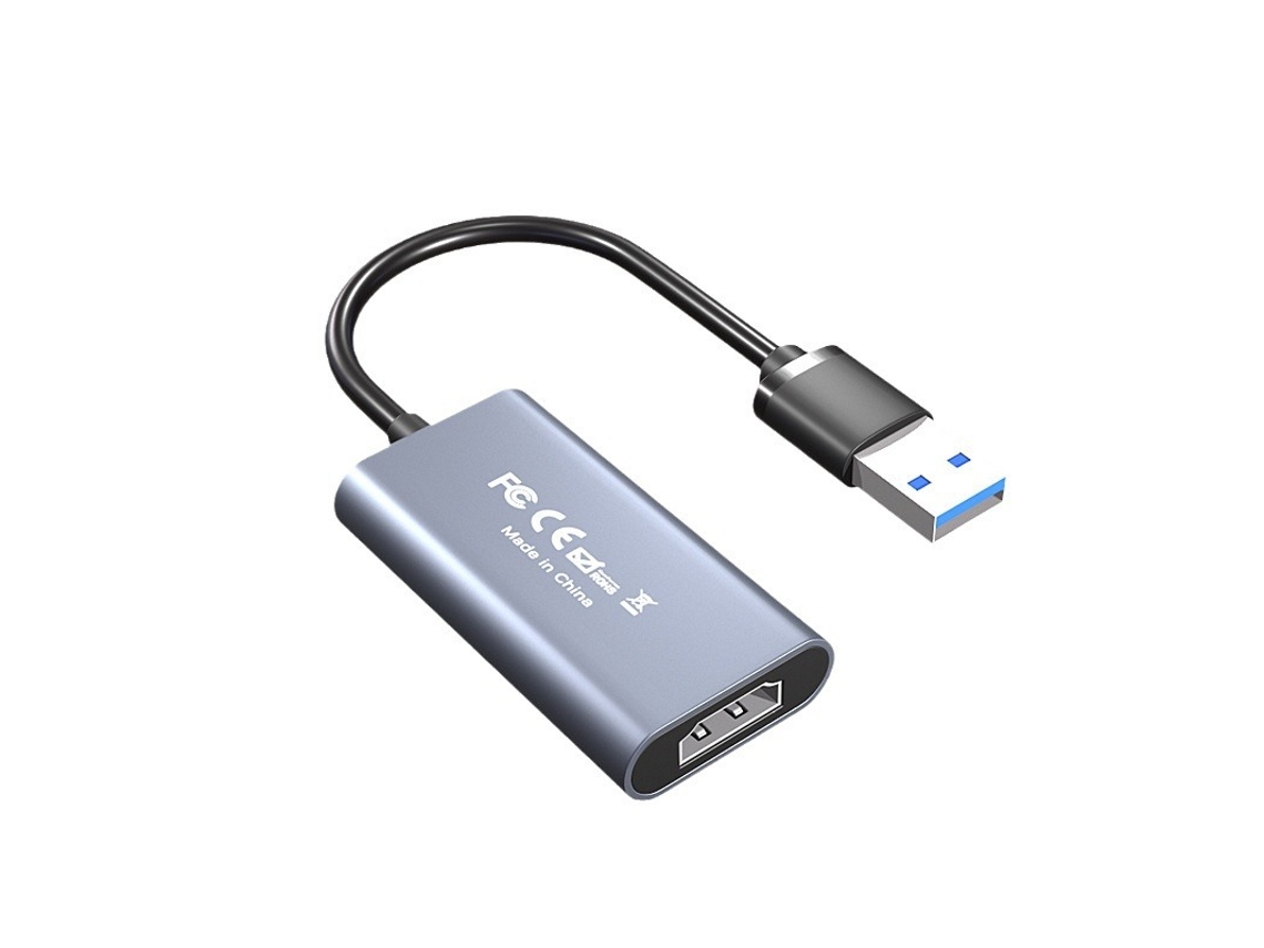 Placa De Captura De Vídeo Hdmi Para Usb Hd 4k, Gravação De Vídeo Ao Vivo De Jogos, Saída 1080p A 60hz Slowmoose