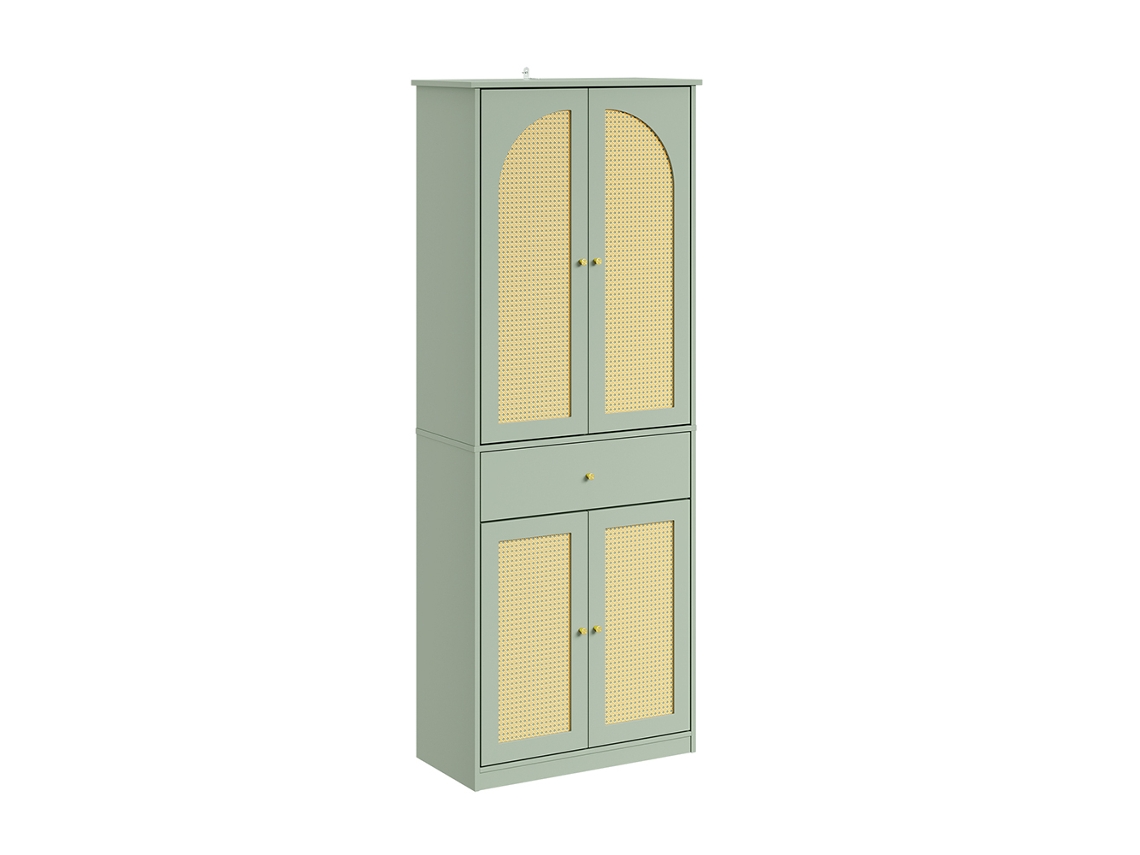 Armário de Entrada com Gaveta Verde 180x34x70 SOBUY