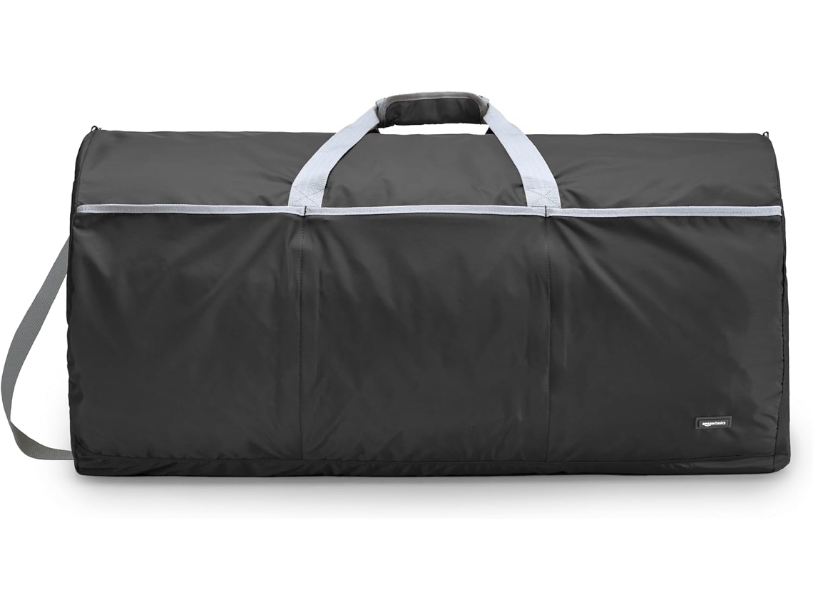 Mala de Viagem Grande e Bolsa Ginástica, com Alça Superior, Ideal para Fins Semana, Tipo Duffel, 98l, Preta. AQUAFORGE